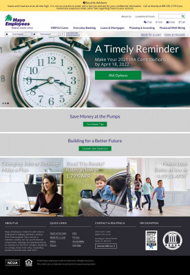 Everyday Banking - Mayo Employees Federal Credit Union Everyday Banking - Mayo Employees Federal Credit Union