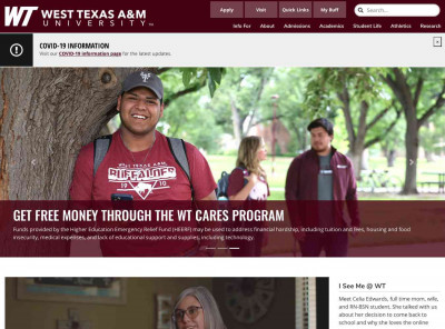 West Texas A&M University | WTAMU West Texas A&M University | WTAMU
