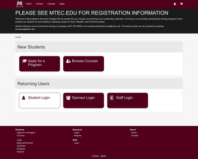 Application - Student Portal Application - Student Portal
