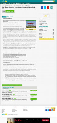 MeraGana Karaoke - recording, sharing Free Download MeraGana Karaoke - recording, sharing Free Download