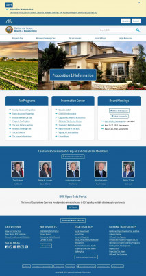 California State Board of Equalization California State Board of Equalization