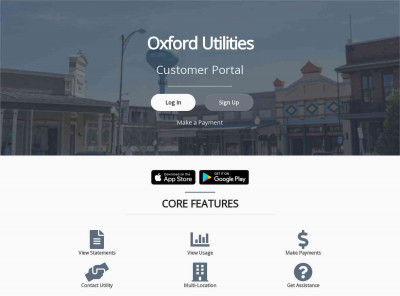 Sign Up - Customer Portal - Oxford Utilities Sign Up - Customer Portal - Oxford Utilities