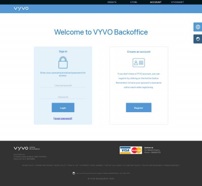 Vyvo - Account Login Vyvo - Account Login