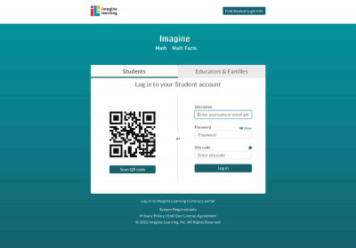 Log in to your Student account - Imagine Math Log in to your Student account - Imagine Math