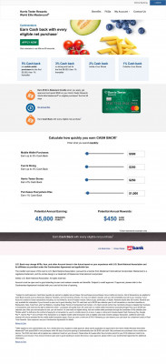 Harris Teeter Rewards World Elite Mastercard® | Home Harris Teeter Rewards World Elite Mastercard® | Home