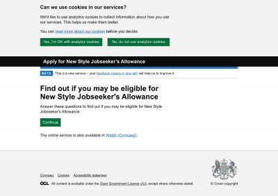 Find out if you may be eligible for New Style Jobseeker's ... Find out if you may be eligible for New Style Jobseeker's ...