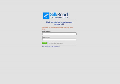 RedCarpet Login - SilkRoad Technology RedCarpet Login - SilkRoad Technology