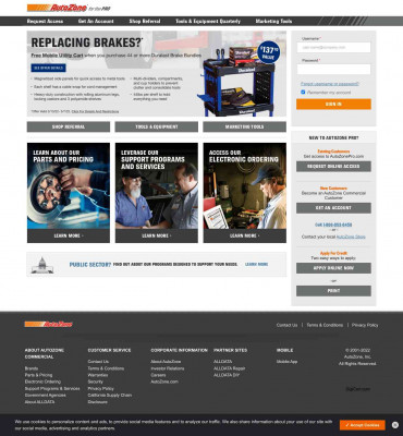 My Account - AutoZonePro.com My Account - AutoZonePro.com