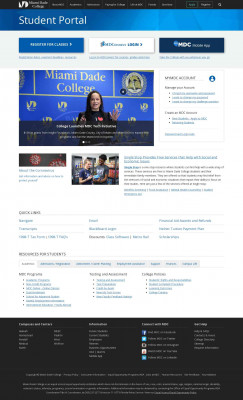 Student Portal | Miami Dade College Student Portal | Miami Dade College
