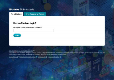 Open Dialog - Stride Skills Arcade Open Dialog - Stride Skills Arcade