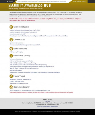 PSSAR, DD Form 2962 - Security Awareness Hub PSSAR, DD Form 2962 - Security Awareness Hub