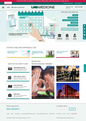 Welcome to myUAB Medicine - Patient Portal Welcome to myUAB Medicine - Patient Portal