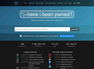 Pwned websites - Have I Been Pwned Pwned websites - Have I Been Pwned
