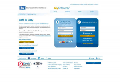 Log In - Safeway Insurance Log In - Safeway Insurance
