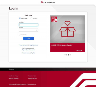 Login - BOK Financial Login - BOK Financial