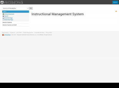 Login - Schoolnet - District of Philadelphia Login - Schoolnet - District of Philadelphia