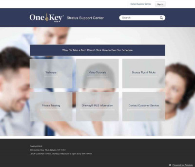 MLSLI Stratus Support Center - OneKey® MLS MLSLI Stratus Support Center - OneKey® MLS
