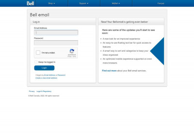 Bell email Bell email