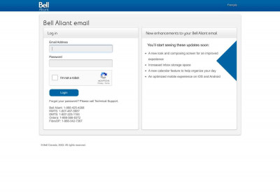 Bell email Bell email