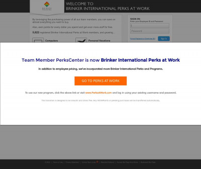 Brinker International Perks at Work Brinker International Perks at Work