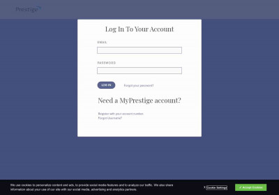 MyPrestige.com: Log in MyPrestige.com: Log in