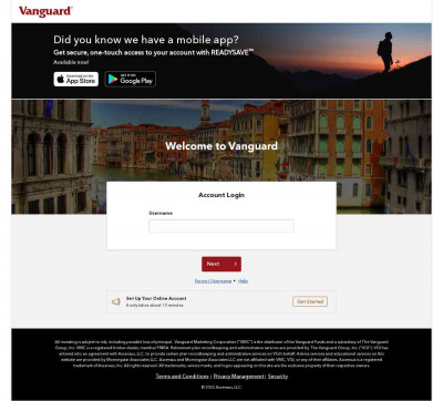 Vanguard - Retirement Login