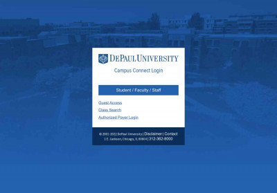 Campus Connect - DePaul University Campus Connect - DePaul University