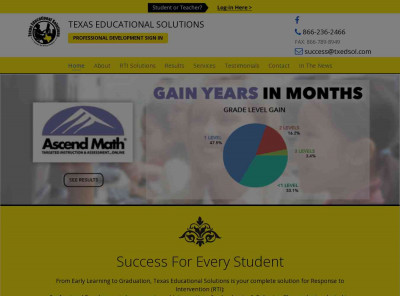 RtI – What Assessment Works! - Texas Educational Solutions RtI – What Assessment Works! - Texas Educational Solutions