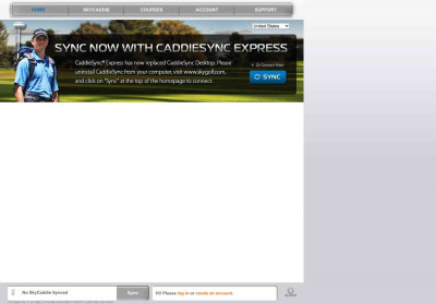 CaddieSync: Desktop - Sign In - SkyGolf CaddieSync: Desktop - Sign In - SkyGolf