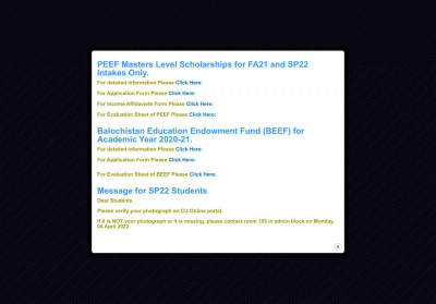 COMSIS :: Student Login COMSIS :: Student Login