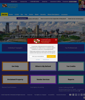 Payroll Online Service Center - Comptroller of Maryland Payroll Online Service Center - Comptroller of Maryland