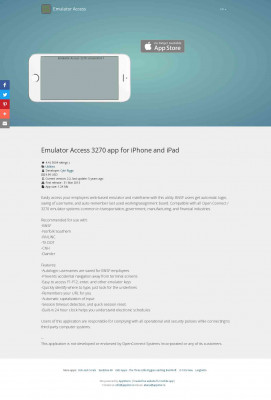 Download Emulator Access 3270 app for iPhone and iPad Download Emulator Access 3270 app for iPhone and iPad