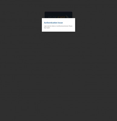 Login - Velocicast Login - Velocicast