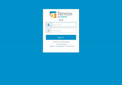 Tenrox Enterprise Portal Tenrox Enterprise Portal