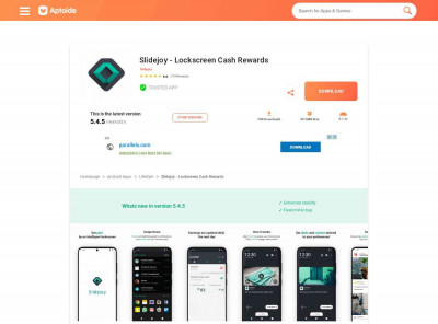 Slidejoy - Lockscreen Cash Rewards 5.4.5 Download Android ... Slidejoy - Lockscreen Cash Rewards 5.4.5 Download Android ...