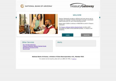 Treasury Gateway® Login - National Bank of Arizona Treasury Gateway® Login - National Bank of Arizona