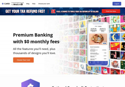 CARD.com: Premium Bank Account with $0 Monthly Fees CARD.com: Premium Bank Account with $0 Monthly Fees