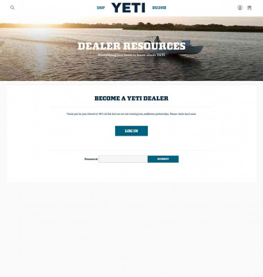 YETI - Dealers - Home YETI - Dealers - Home