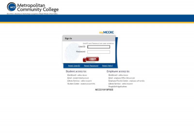 myMCCKC Sign-in myMCCKC Sign-in
