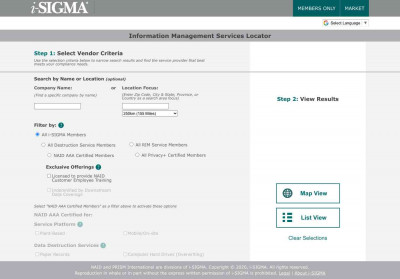 Online Market: Supplier Locator - i-SIGMA Online Market: Supplier Locator - i-SIGMA