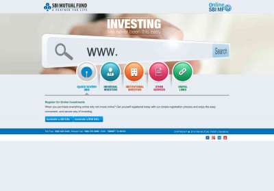 SBI Mutual Fund Online Transaction Platform - Customer Login SBI Mutual Fund Online Transaction Platform - Customer Login