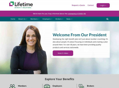 Employer Login - Lifetime Benefit Solutions Employer Login - Lifetime Benefit Solutions