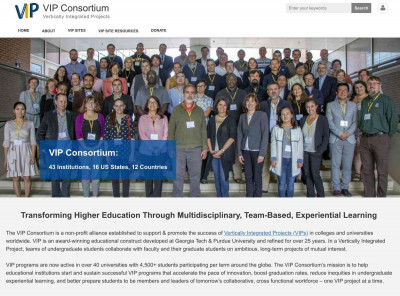 VIP Consortium | Vertically Integrated Projects VIP Consortium | Vertically Integrated Projects