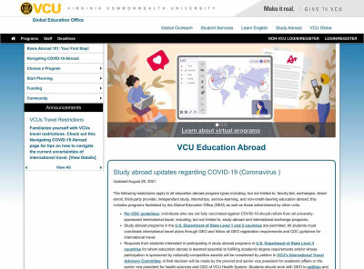 VCU at University of Nicosia - Programs > Education Abroad VCU at University of Nicosia - Programs > Education Abroad