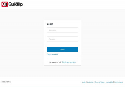 QuikTrip Fleetmaster: Login QuikTrip Fleetmaster: Login