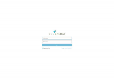 Login – Yes Energy Login – Yes Energy