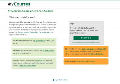 Georgia Gwinnett College: Login Georgia Gwinnett College: Login