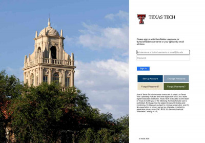 Raiderlink - Texas Tech University System Raiderlink - Texas Tech University System