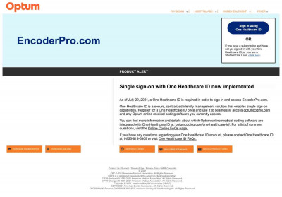 Optum360 EncoderPro.com - Login Optum360 EncoderPro.com - Login