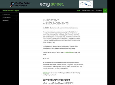 SPF records | EasyStreet Support - Infinity Internet SPF records | EasyStreet Support - Infinity Internet